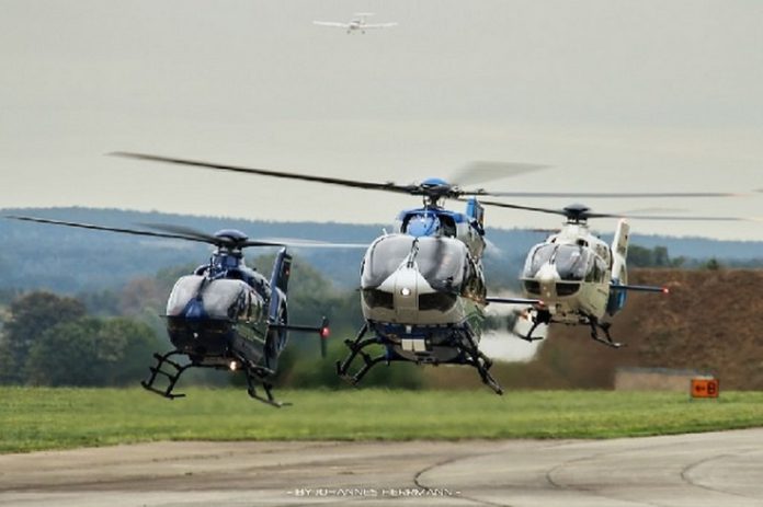 Six police officers are currently receiving training in South Africa to fly the choppers (Copy)