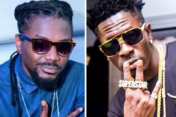 Samini (L) and Shatta Wale