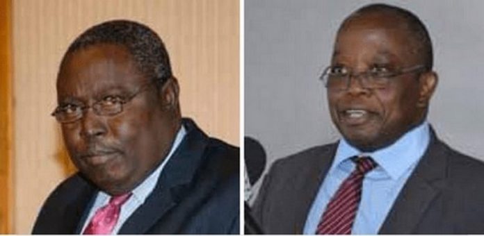 Martin Amidu, Special Prosecutor and Daniel Domelevo, Auditor General Martin Amidu, Special Prosecutor and Daniel Domelevo, Auditor General