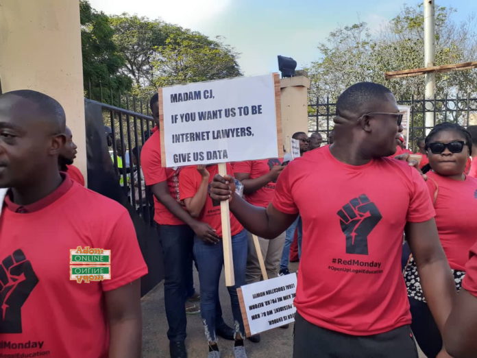 lawyers in ghana_3 law students demo
