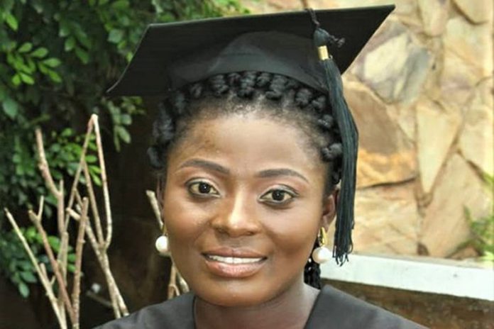 Olivia Agbenyeke graduated from the University of Ghana over the weekend as medical doctor. Olivia Agbenyeke graduated from the University of Ghana over the weekend as medical doctor.