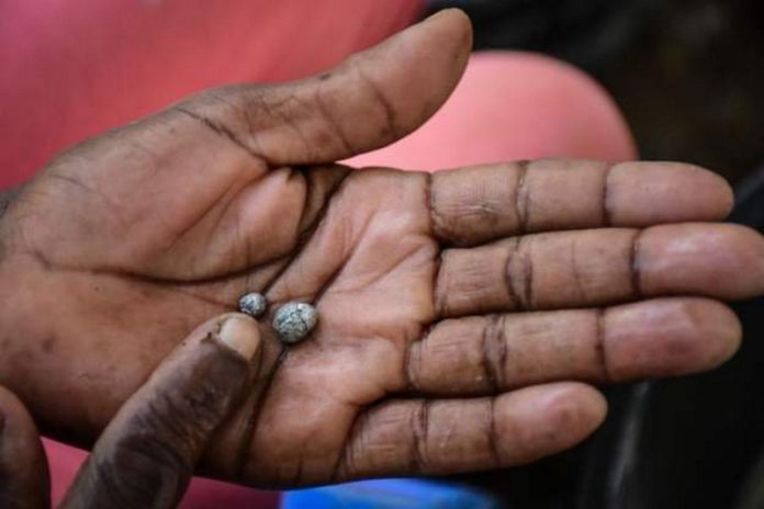 The abandoned mine attracted people hoping to find the precious metal The abandoned mine attracted people hoping to find the precious metal