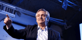 President-elect Alberto Fernandez