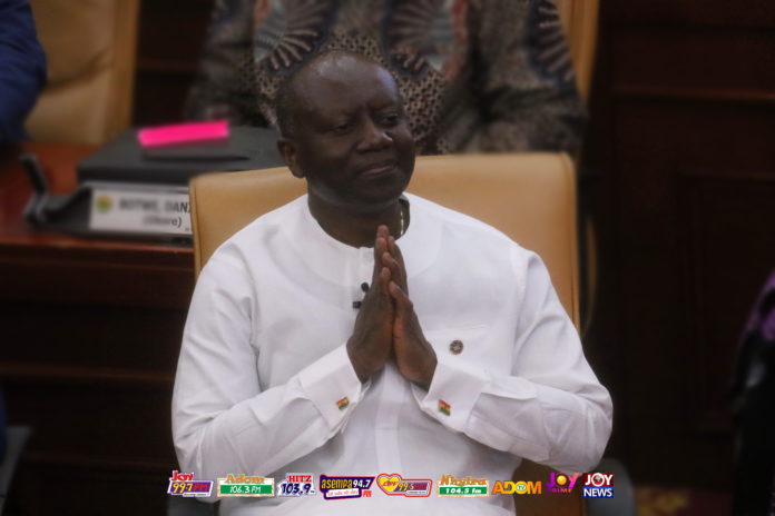 Ken Ofori Atta Finance Minister Ken Ofori-Atta presents 2019 Budget