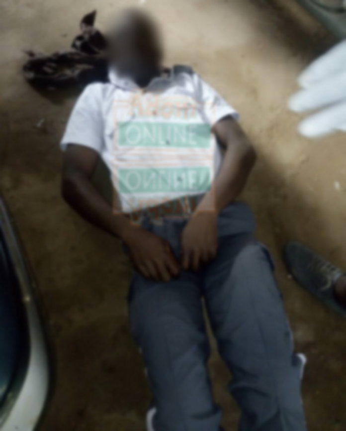 Dead body security man found dead at post