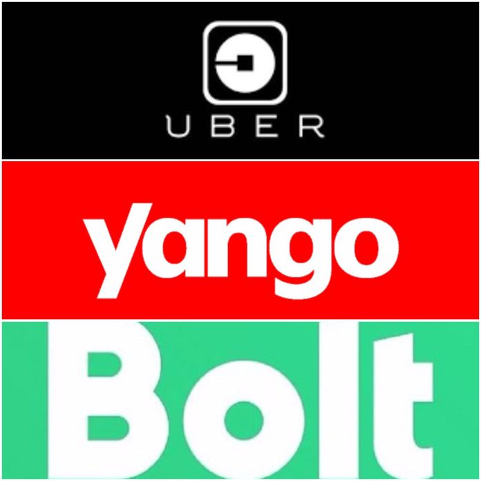 Uber Yango Bolt