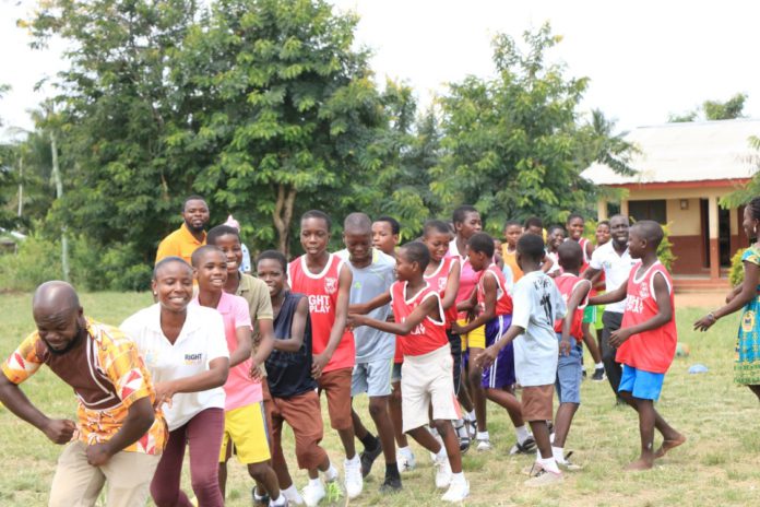 Right to Play Ghana teachers workshop