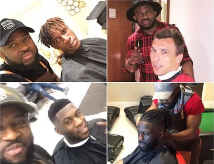 Nikky Okyere, a Ghanaian barber in the UK has become the go-to barber for English Premier League footballers Nikky Okyere, a Ghanaian barber in the UK has become the go-to barber for English Premier League footballers