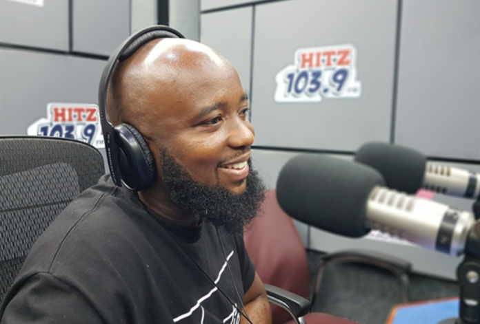 Trigmatic at Hitz FM studio Trigmatic at Hitz FM studio