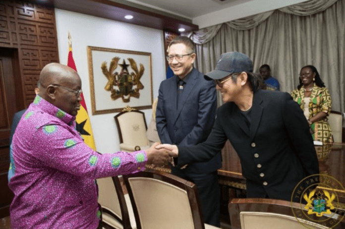 hinese actor and movie producer, Li Lianjie, popularly known as Jet Li, has landed in Ghana for the maiden edition of the Africa Netpreneurship Summit hinese actor and movie producer, Li Lianjie, popularly known as Jet Li, has landed in Ghana for the maiden edition of the Africa Netpreneurship Summit