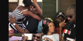 John Dumelo meets Tamale students