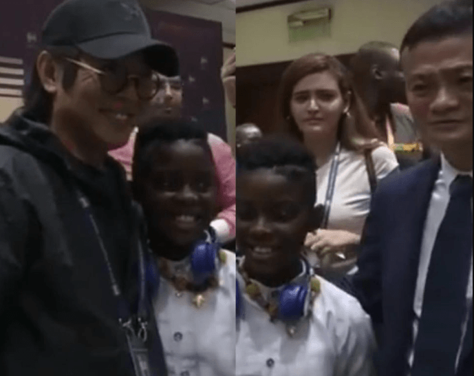 DJ Switch with Chinese actor Jet Li and billionaire Jack Ma (R) DJ Switch with Chinese actor Jet Li and billionaire Jack Ma (R)