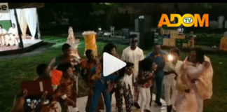 Akosua Agyapong celebrates 50th birthday with Nsoromma stars, Nana Ampadu