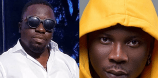 File Photo: Dada Hafco (L) and Stonebwoy