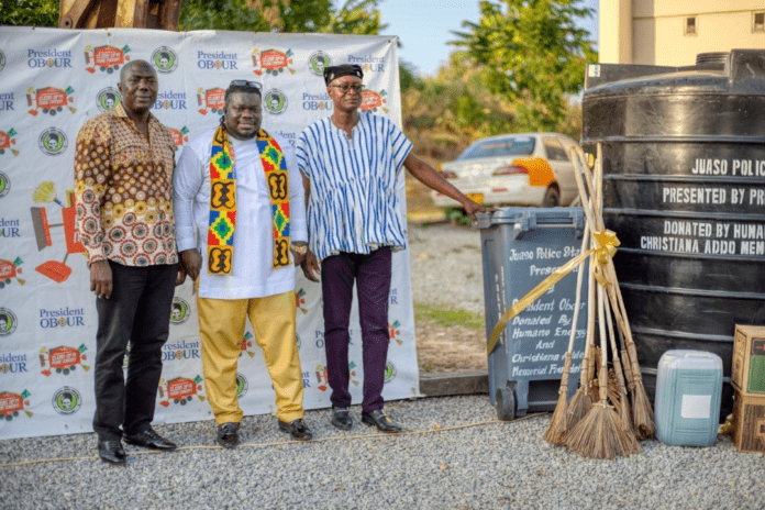 Obuor The donation, according to Obuor, formed part of activities to mark his birthday.