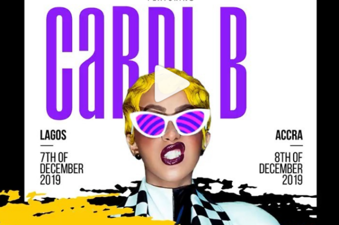 Ghana I’m coming – Cardi B endorses concert at Accra Sports Stadium Ghana I’m coming – Cardi B endorses concert at Accra Sports Stadium