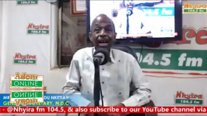 Johnson Asiedu Nketiah. NDC General Secretary Johnson Asiedu Nketiah, NDC General Secretary