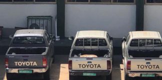 The disappeared vehicles back at RGD