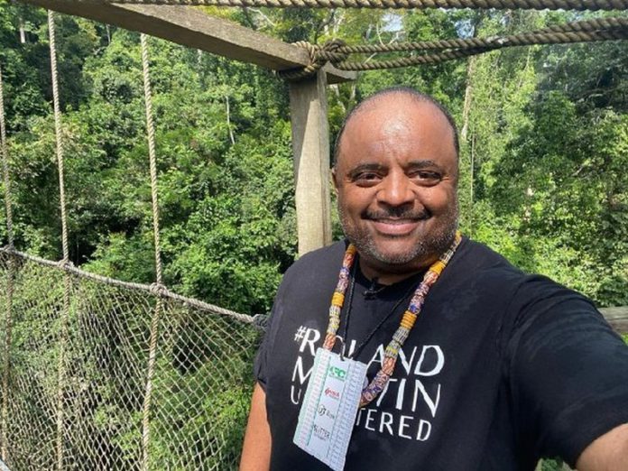 Roland Martin, Haitian-American journalist Roland Martin, Haitian-American journalist