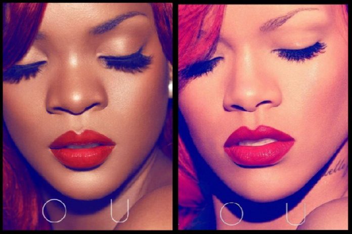 Lisa-Lan Woell (left) and Rihanna (right) Lisa-Lan Woell (left) and Rihanna (right)