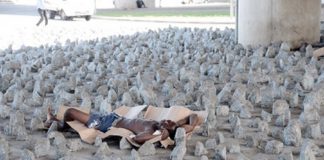 he stones were erected to discourage people from trespassing to ensure order and prevent accident