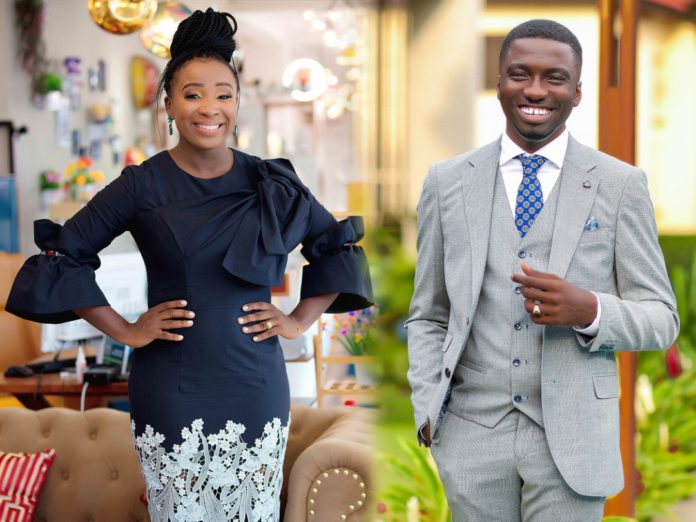 Naa Ashorkor and Jay Foley Naa Ashorkor and Jay Foley