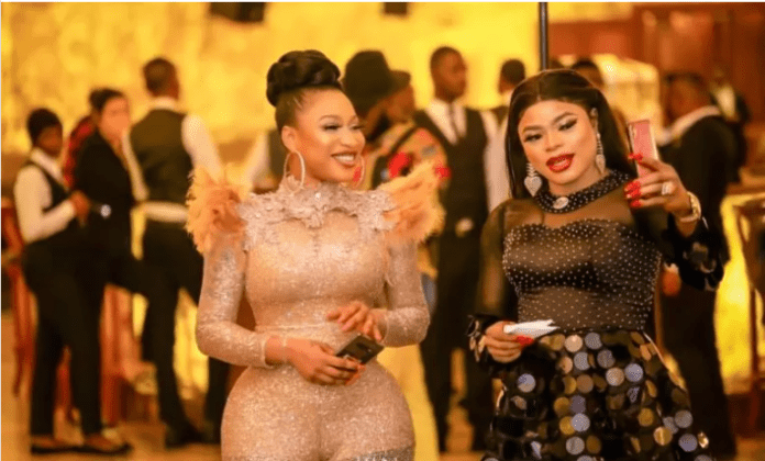 Tonto Dikeh and Bobrisky Tonto Dikeh and Bobrisky
