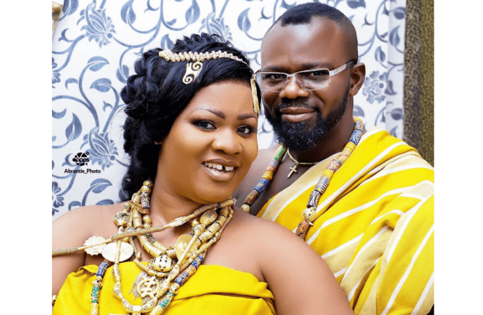Obaapa Christy and husband Obaapa Christy and husband