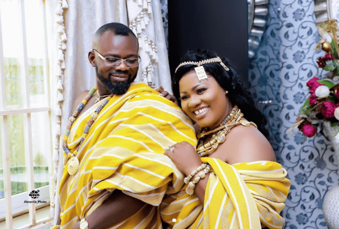 Obaapa Christy releases photos of traditional wedding on social media Obaapa Christy releases photos of traditional wedding on social media
