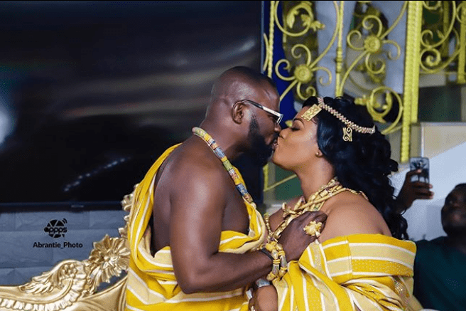 Obaapa Christy releases photos of traditional wedding on social media Obaapa Christy releases photos of traditional wedding on social media