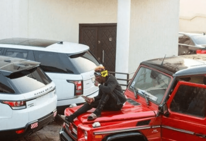 Shatta Wale Shatta Wale shows off his cars