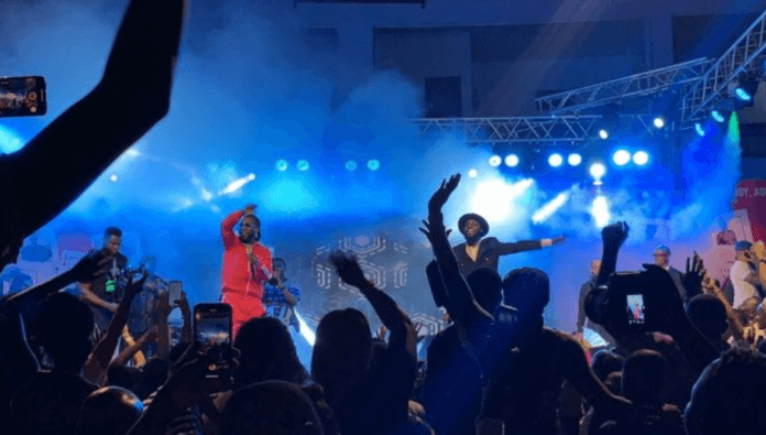 Burna Boy, Worlasi, others keep patrons 'thirsty' at Manifestivities