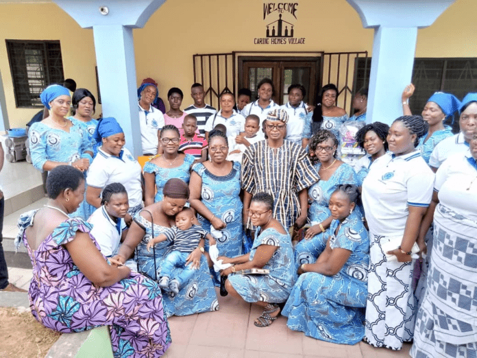 The Juaso District Police Commander, Supt. Andrews Anoya Anyani, advised management of Caring Home to fulfill its pledge to the children The Juaso District Police Commander, Supt. Andrews Anoya Anyani, advised management of Caring Home to fulfill its pledge to the children