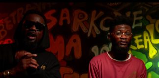 File Photo: Sarkodie and Lyrical Joe in Betrayal music video