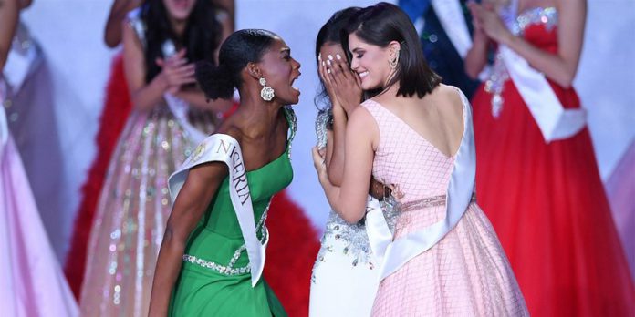 Her happy dance for Miss Jamaica is what friendship is all about! Her happy dance for Miss Jamaica is what friendship is all about!