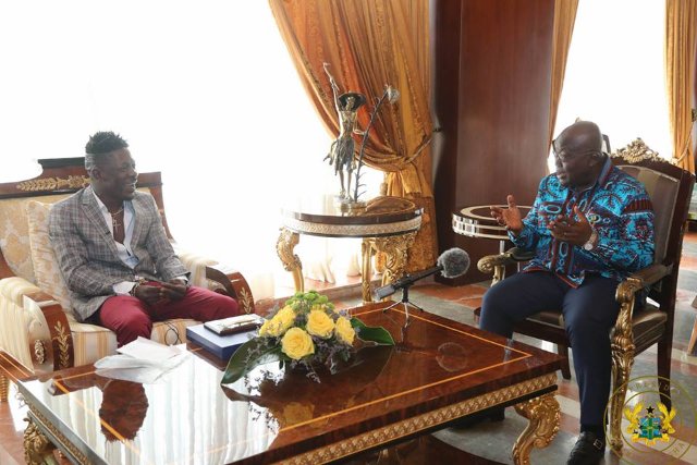 shatta wale and akufo addo