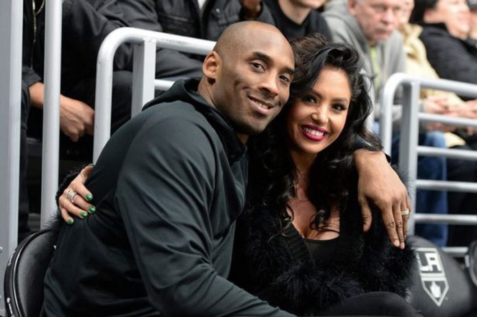 Kobe Bryant and his wife Vanessa Kobe Bryant and his wife Vanessa