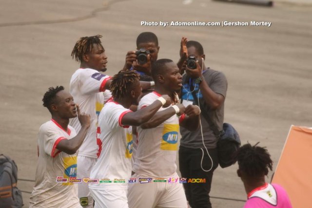Asante Kotoko celebrate Asante Kotoko celebrate