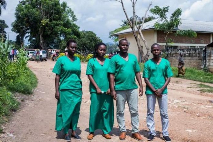 Agnès Ndirubusa, Christine Kamikazi, Térence Mpozenzi and Egide Harerimana were each handed two-and-a-half year sentences(Copy) Agnès Ndirubusa, Christine Kamikazi, Térence Mpozenzi and Egide Harerimana were each handed two-and-a-half year sentences