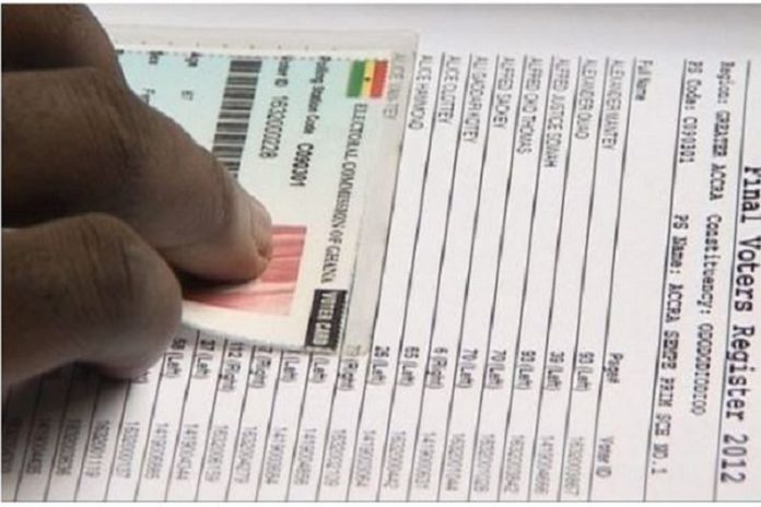 EC voters register EC voters register