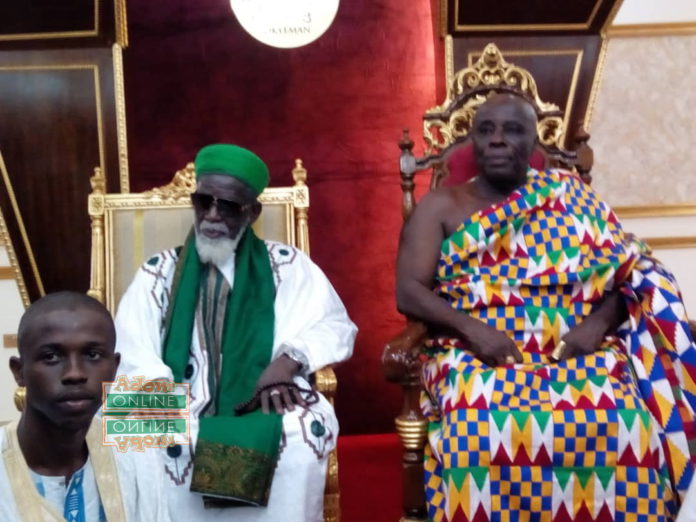The National Chief Imam Sheirk Usman Nuhu Sharabutu and Okyenhen.47 PM