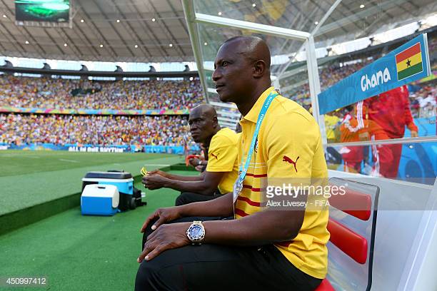 Kwesi Appiah at 2014 World Cup Getty images
