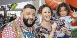 DJ Khaled and wife Nicole Tuck welcome second son