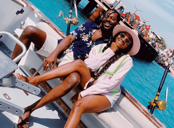Simi and her husband Adekunle Gold Simi and her husband Adekunle Gold