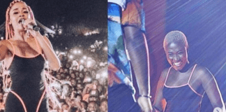 File Photo: L-R: Sister Derby & Fella Makafui