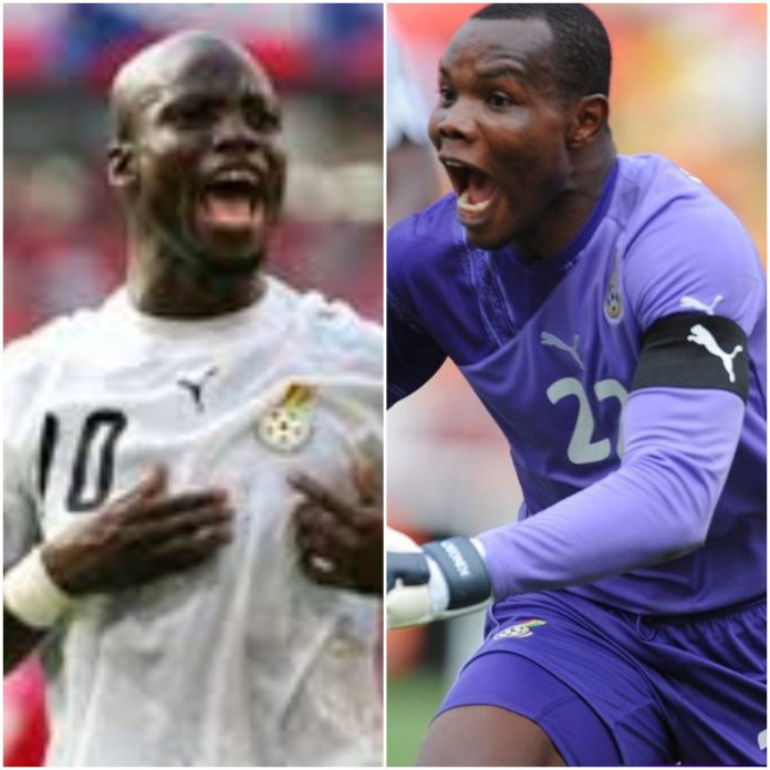Stephen Appiah, Richard Kingston Stephen Appiah, Richard Kingston