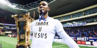 Odion Ighalo was not able to train with Manchester United's players in a Coronavius precaution but is expected to be in Monday's squad