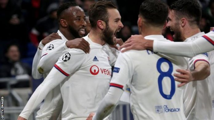 Lucas Tousart scored the winner in the first half at Groupama Stadium Lucas Tousart scored the winner in the first half at Groupama Stadium