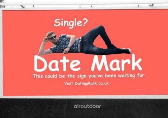 Mark really isn’t the first guy to use roadside billboards to find love. Last year, we wrote abut a mysterious Mormon millionaire who used a similar method to find love. Mark really isn’t the first guy to use roadside billboards to find love. Last year, we wrote abut a mysterious Mormon millionaire who used a similar method to find love.