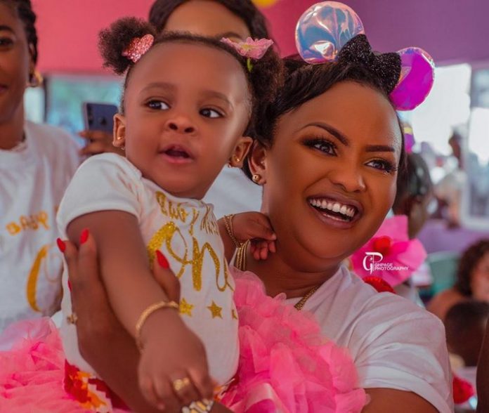 Nana Ama McBrown and daughter, Maxin Mawushi Mensah Nana Ama McBrown and daughter, Maxin Mawushi Mensah